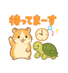 なかよし2匹のスタンプ（個別スタンプ：3）