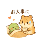 なかよし2匹のスタンプ（個別スタンプ：7）