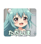 OL風みなみちゃんプレミアムスタンプ（個別スタンプ：3）
