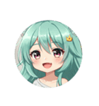 OL風みなみちゃんプレミアムスタンプ（個別スタンプ：18）
