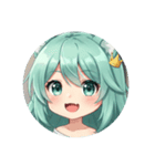 OL風みなみちゃんプレミアムスタンプ（個別スタンプ：19）