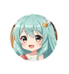 今夜はディナープレミアムみなみちゃん（個別スタンプ：14）