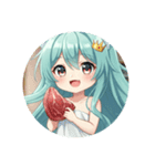 今夜はディナープレミアムみなみちゃん（個別スタンプ：15）