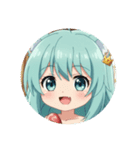 今夜はディナープレミアムみなみちゃん（個別スタンプ：18）