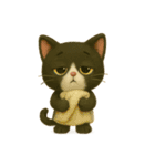 黒猫とパンダの日常ことば5（個別スタンプ：29）