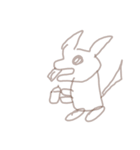 ゆたんとお絵描きスタンプ（個別スタンプ：6）