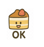 ほっこりスイーツスタンプ（個別スタンプ：22）