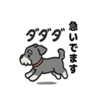 ほのぼのシュナウザーの日常スタンプ（個別スタンプ：14）