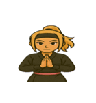 ギャル忍者（個別スタンプ：8）