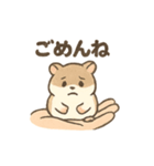 てのひらハムスター もちもち癒しスタンプ（個別スタンプ：23）