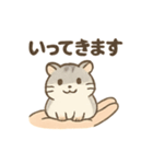 てのひらハムスター もちもち癒しスタンプ（個別スタンプ：40）