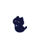 輝くチビねこ【文字なし】（個別スタンプ：3）