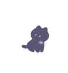 輝くチビねこ【文字なし】（個別スタンプ：15）