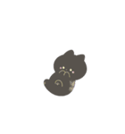 輝くチビねこ【文字なし】（個別スタンプ：17）