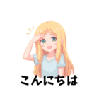 かわいいドット絵のスタンプ（個別スタンプ：15）