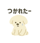 ふんわり犬の毎日つかえる言葉（個別スタンプ：5）