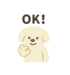 ふんわり犬の毎日つかえる言葉（個別スタンプ：9）