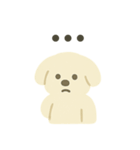 ふんわり犬の毎日つかえる言葉（個別スタンプ：10）