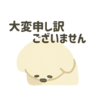 ふんわり犬の毎日つかえる言葉（個別スタンプ：40）