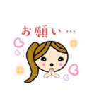 女子かわいいスタンプ（個別スタンプ：14）
