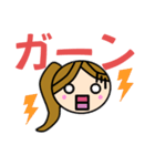 女子かわいいスタンプ（個別スタンプ：24）