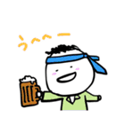 【笑いだらけ】ずっと使えるやさしい人類5（個別スタンプ：1）