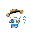 【笑いだらけ】ずっと使えるやさしい人類5（個別スタンプ：8）