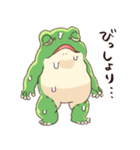 もっとお疲れ気味のカエル（個別スタンプ：30）