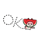 スイカハム（個別スタンプ：7）