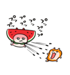 スイカハム（個別スタンプ：16）