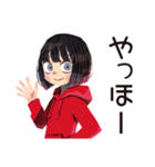 ダウナー女子の漫画語り★（個別スタンプ：2）