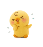 ぴよぴよ夫婦◎ぬいぐるみ（個別スタンプ：8）