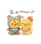 ぴよぴよ夫婦◎ぬいぐるみ（個別スタンプ：26）