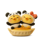 ぴよぴよ夫婦◎ぬいぐるみ（個別スタンプ：28）
