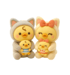 ぴよぴよ夫婦◎ぬいぐるみ（個別スタンプ：30）