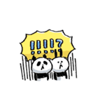 吹き出しとパンダとウサギと [台湾版]（個別スタンプ：17）