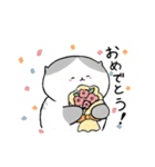ハチワレねこのゆるゆるスタンプ（個別スタンプ：6）