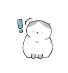 ハチワレねこのゆるゆるスタンプ（個別スタンプ：15）