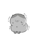 ハチワレねこのゆるゆるスタンプ（個別スタンプ：38）