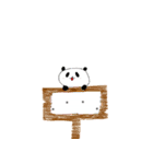 パンダの日常とメッセージ（個別スタンプ：6）