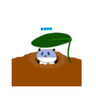 パンダの日常とメッセージ（個別スタンプ：16）