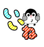 飛び出すデカ文字 ペンギン【日常編】（個別スタンプ：17）