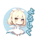 ふわふわ天使ガール（個別スタンプ：29）