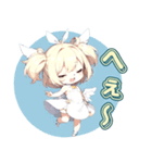 ふわふわ天使ガール（個別スタンプ：32）