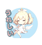 ふわふわ天使ガール（個別スタンプ：34）