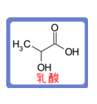 カルボン酸 構造式 -薬学生-（個別スタンプ：28）