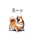 犬の気持ちふとっちょ柴犬（個別スタンプ：15）
