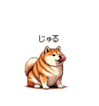 犬の気持ちふとっちょ柴犬（個別スタンプ：22）