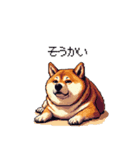 犬の気持ちふとっちょ柴犬（個別スタンプ：27）