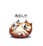 犬の気持ちふとっちょ柴犬（個別スタンプ：31）